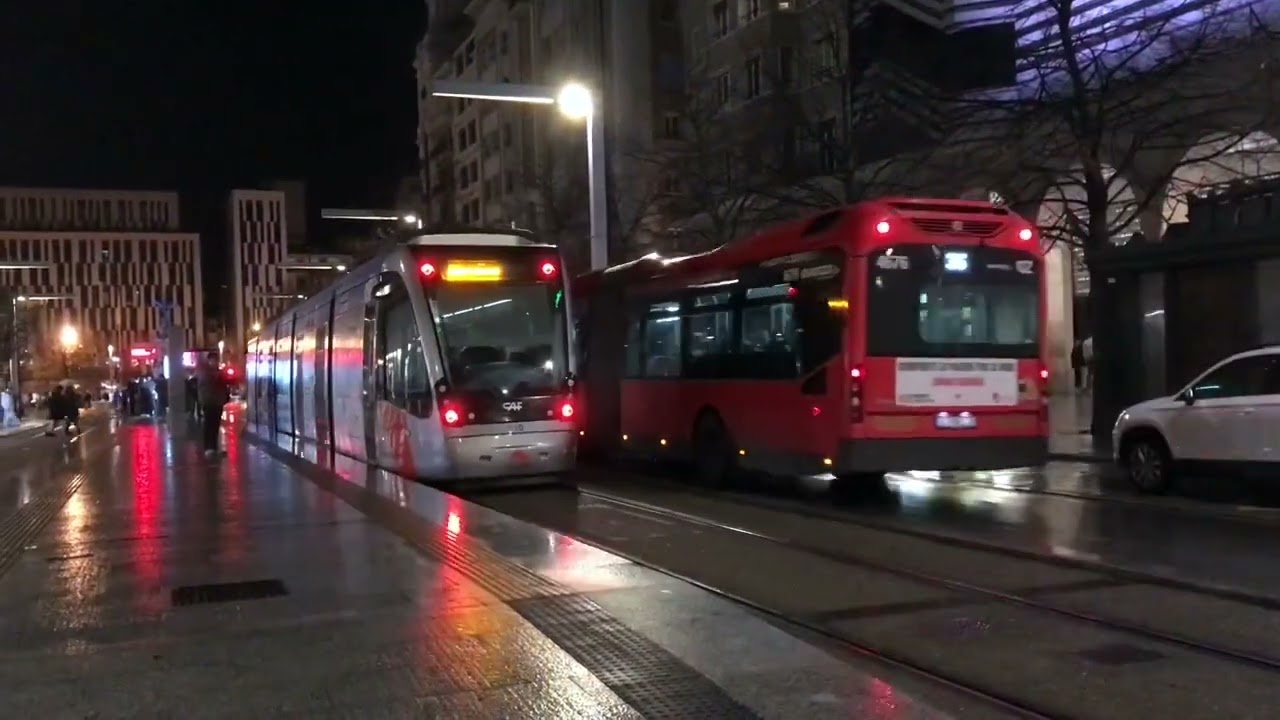 CIRCULACIONES DE TRANVIA DE ZARAGOZA LINEA 1