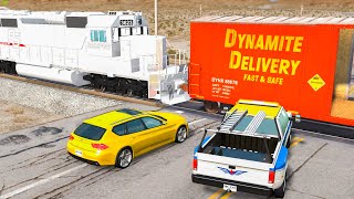 EPIC TRAIN CRASHES #1 - BeamNG Drive | CRASHdriven