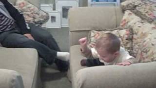 Derek Jumps From Couch to Couch