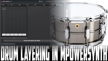 MPowersynth Drum Layering