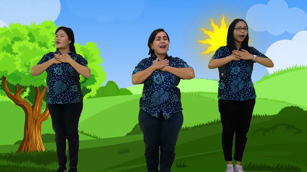 Video Cover Guruku Tersayang (Cipt.Melly Goeslaw)