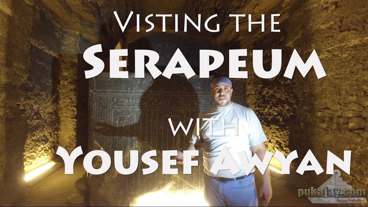 Visiting the Serapeum at Saqqara, Egypt - incredible ancient megalithic site - Pukajay Productions