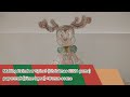 Making Reindeer Spinel (Christmas 2021 gems) papercraft [Time lapse] +Bonus scene