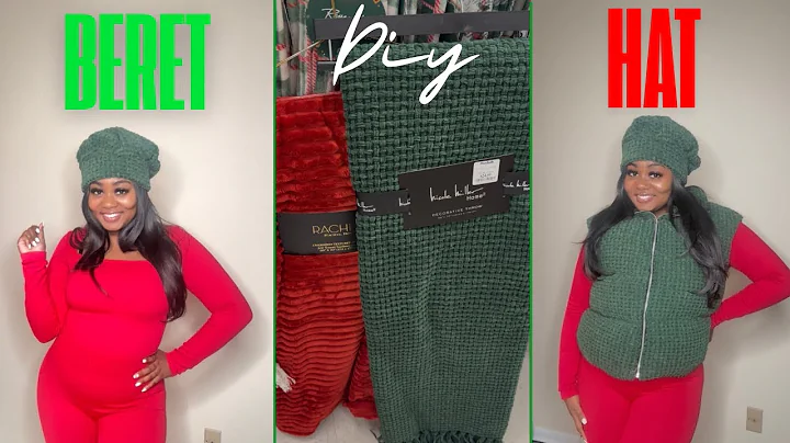 DIY BERET HAT | VLOGMAS DAY 7| *BEGINNER FRIENDLY 