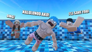 Water Park Roblox Swimming With Fans Ginawa Pa Kong Salbabida