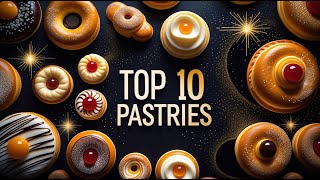 Top 10 Pastries That Will Make Your Mouth Water! 🥐🍰 (You WON'T Believe #1!)
