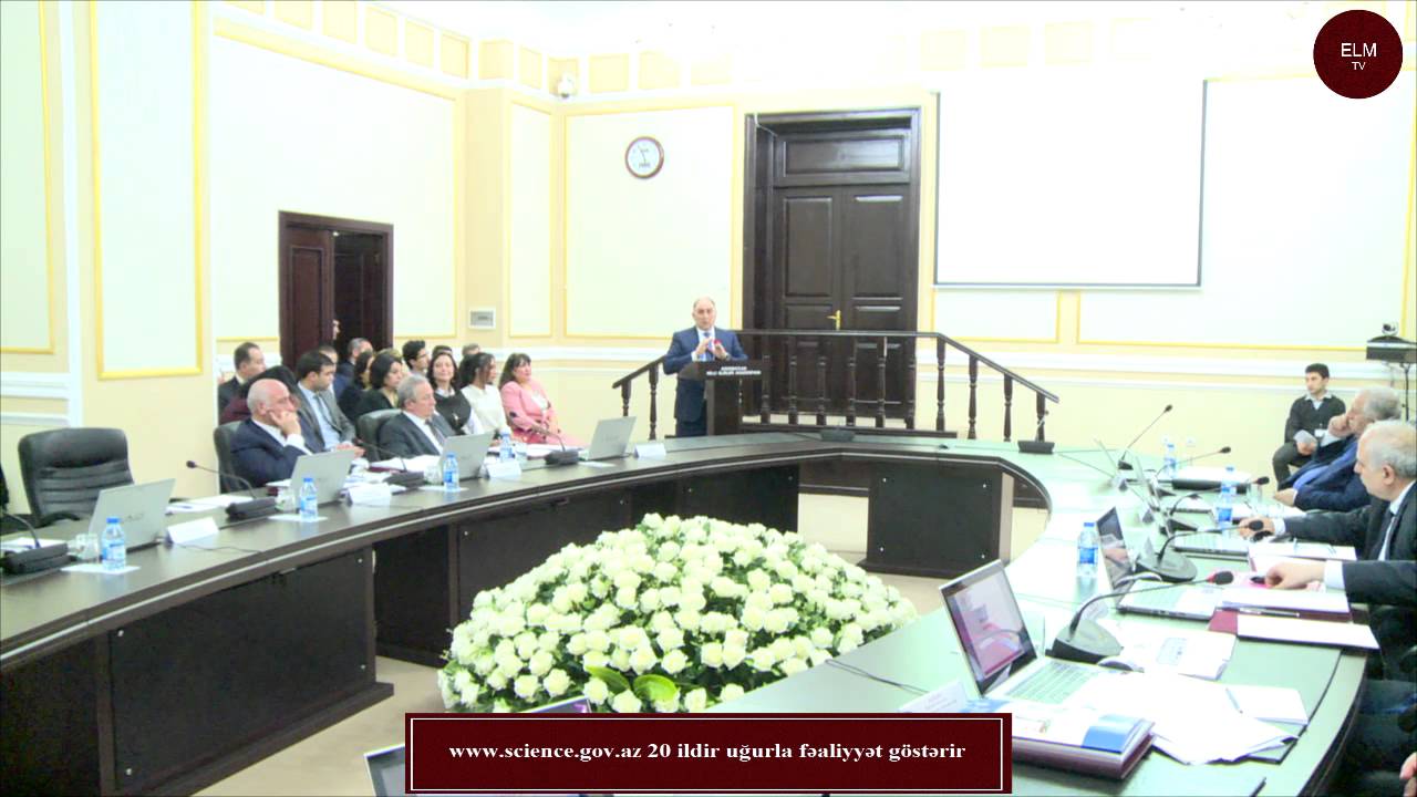 Science.gov.az saytının yeni versiyasının təqdimatı YouTube