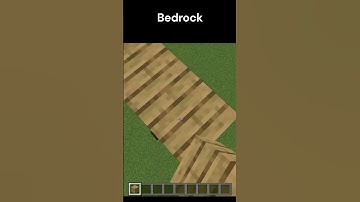 Bedrock and Java Bridges be like... #minecraft #bridge #fyp #trending #viralshort