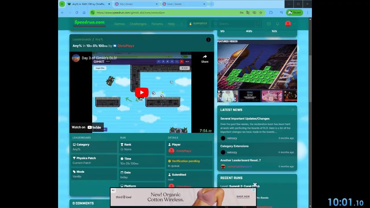 Day 3 of Gimkit's DLD!