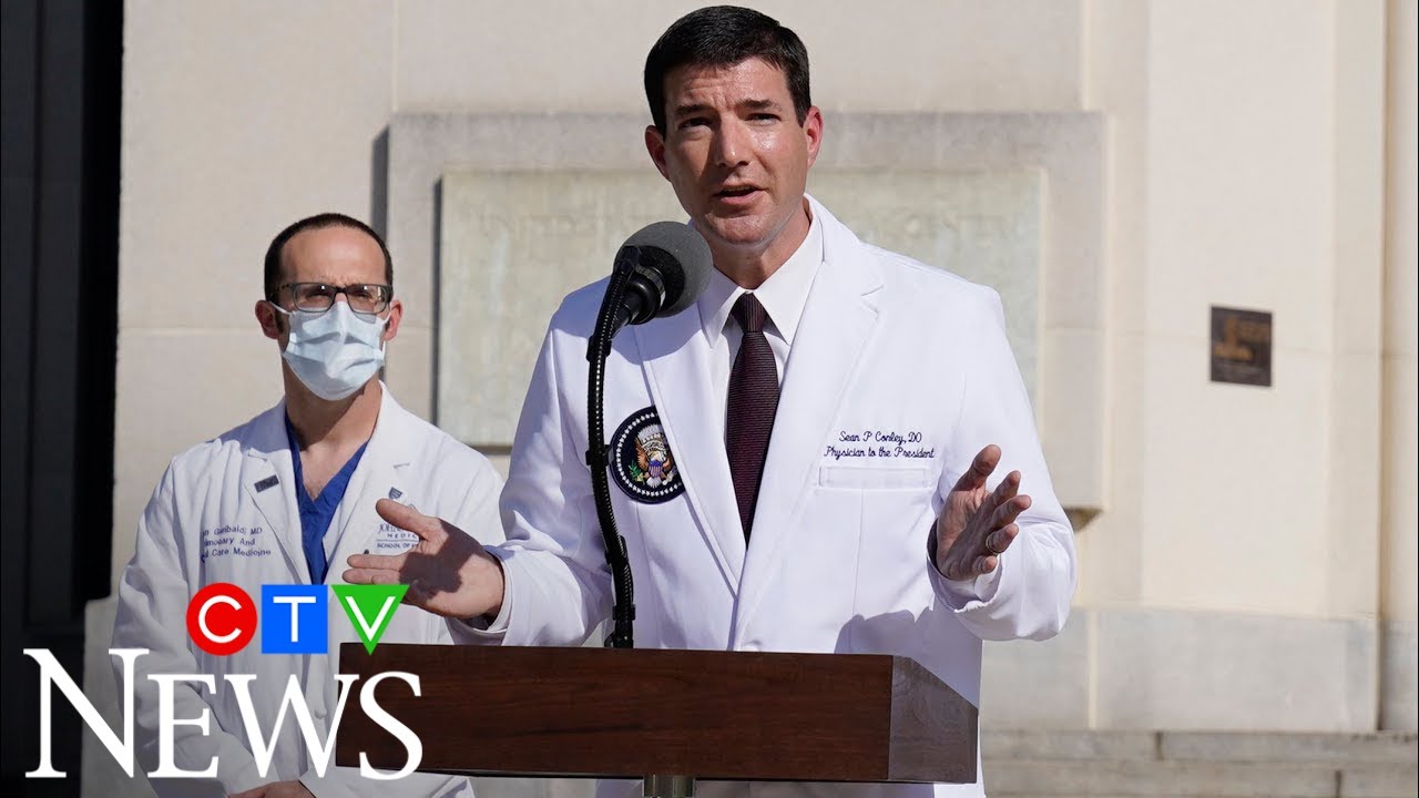 White House physician Sean Conley dodges questions about U.S. President ...