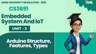Arduino Structure, Features,Types  in Embedded systems and IoT in tamil||CS3691||AU reg-2021.