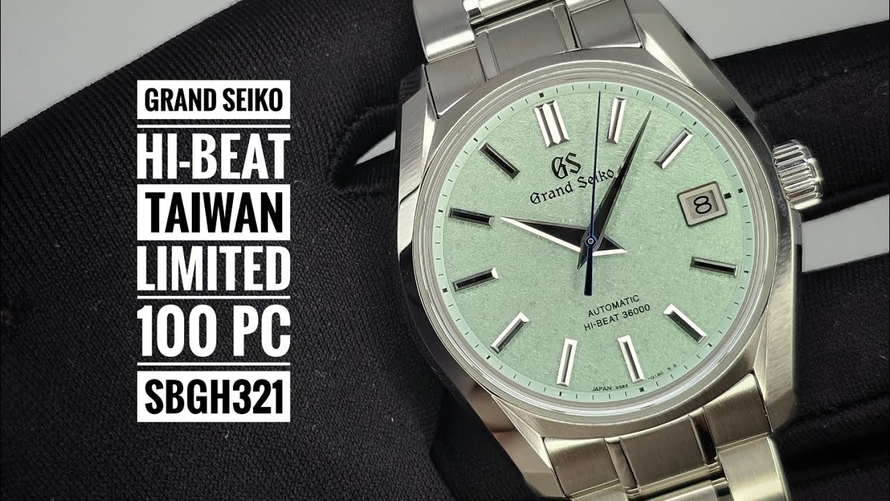 Grand Seiko Heritage Collection Taiwan Limited Edition 100 Pc SBGH321
