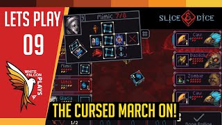 Slice N Dice | GamePlay | Let's Play Ep9 (Dice Rolling Dungeon Roguelike!) - The Cursed March On!