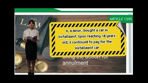 Chapter 7: Voidable Contract (Group 8)