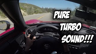 Alfa Romeo 4C Race Exhaust POV Ride - PURE Turbo Sound