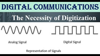 Necessity of Digitization in Digital Communication