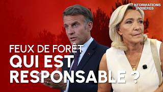 Incendies : Les Coupables Sont Au Gouvernement