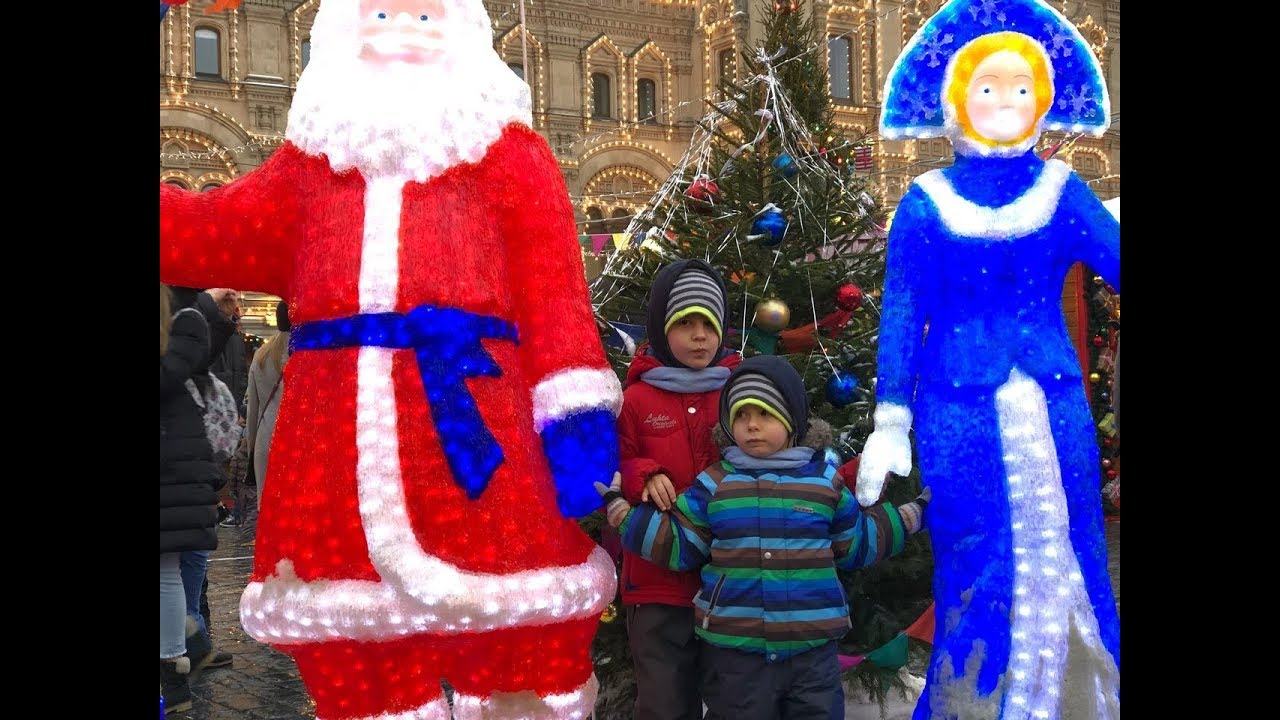 Новый парк ЗАРЯДЬЕ / декабрь 2017 / КРАСНАЯ ПЛОЩАДЬ МОСКВА / куда пойти с ребенком