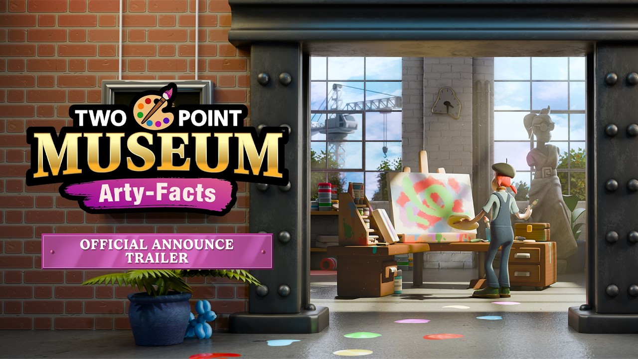 Two Point Museum annonce un nouveau DLC, Fête-Art