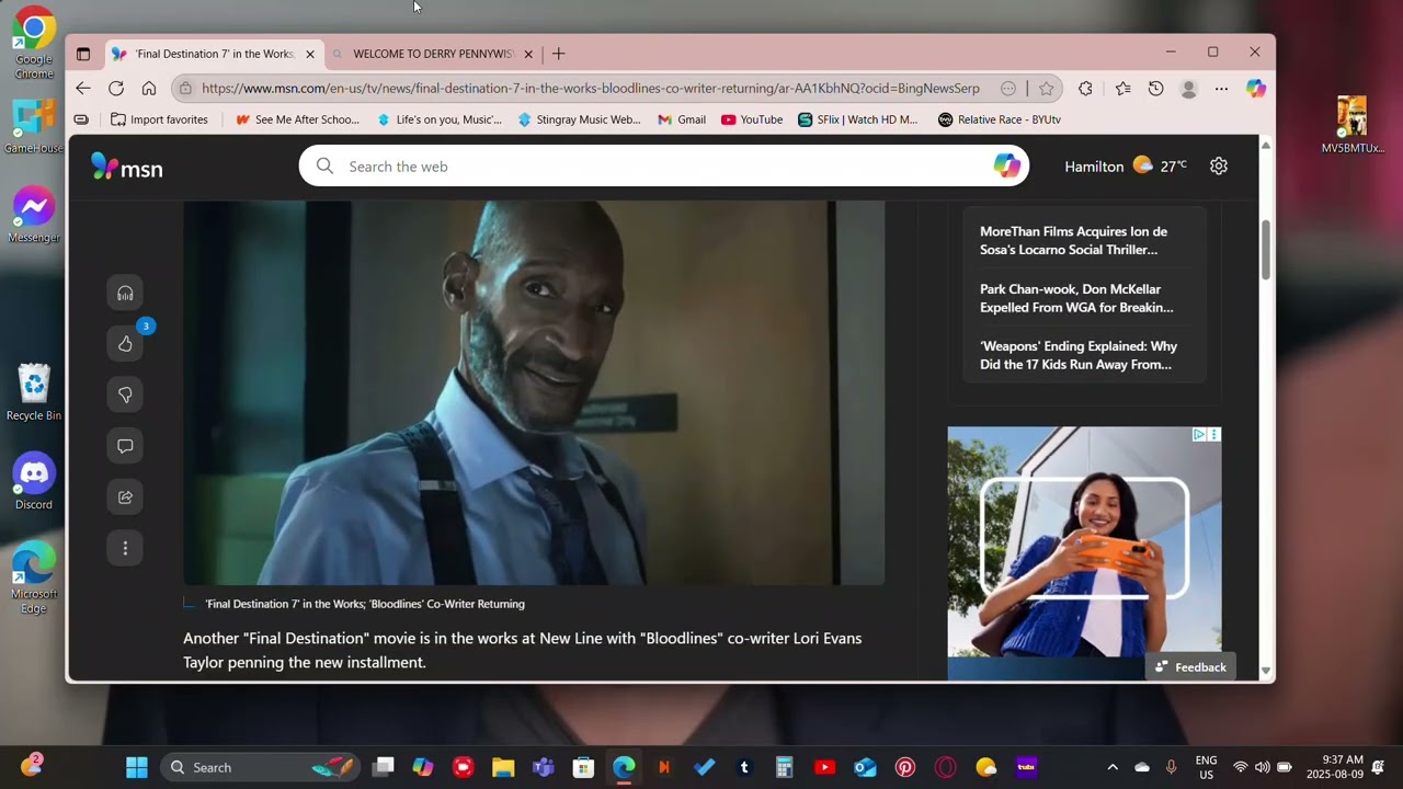 FINAL DESTINATION 7 GREENLIT/ SPECULATION, SPECULATING ON CONJURING THE LAST RITES AND WELCOME TO IT