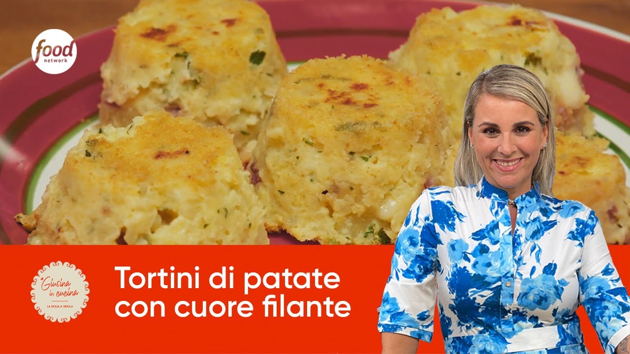 Tortini di Patate con Cuore Filante | Giusina in Cucina