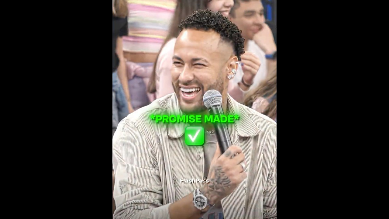 Neymar Fullfilled His Promise..🇧🇷❤️