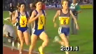 Full 1000m Women - Parcelforce Games, London 1989 Guide