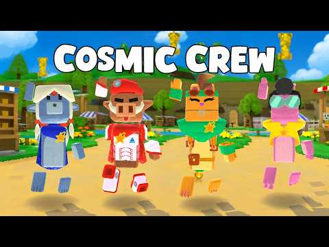 GAMEPLAY COSMIC CREW DAN LIRIK DI SUPER BEAR ADVENTURE
