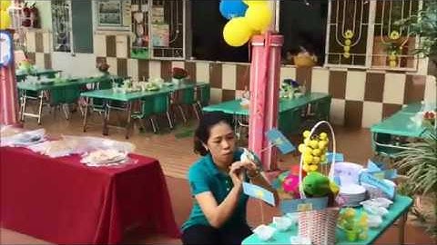 Tiệc Buffet của bé năm học 2018-2019