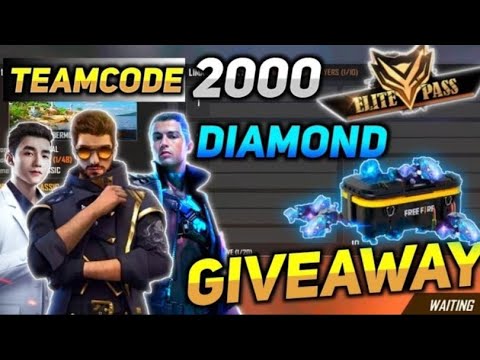 FREE FIRE LIVE CUSTOM | FF LIVE TEAM CODE GIVEAWAY | FF LIVE GIVEAWAY# ...