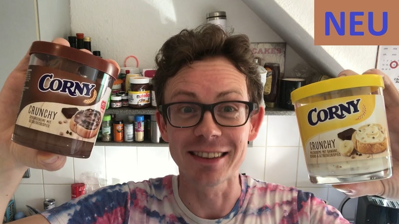Corny Crunchy Brotaufstrich:  Schoko Banane vs Schoko Creme im Sorten-Test!
