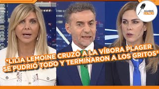 Lilia Lemoine Se Cruzó Con Víbora Plager, Se Pudrió Todo En Lo De Majul Y Terminaron A Los Gritos