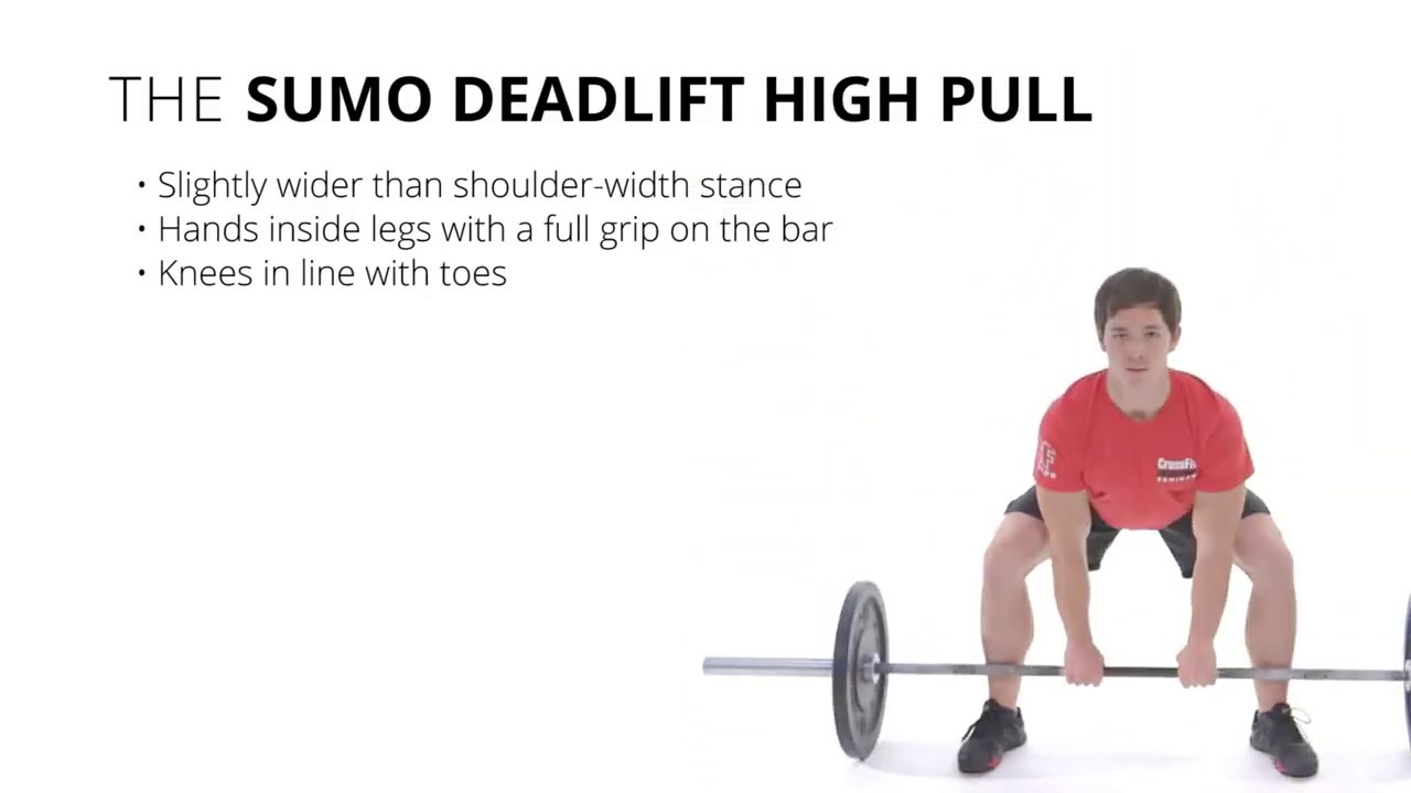 Sumo Deadlift High Pull YouTube