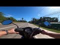 Motorbike ride Puerto Princessa