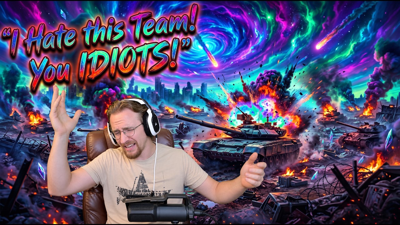 From 😭Despair to🤬UNHINGED RAGE: QuickyBaby vs The Crucible --- World of Tanks