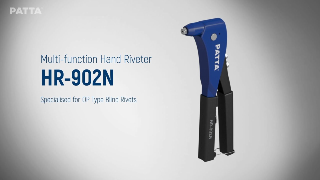 Multifunction Hand Riveter HR902N YouTube