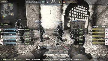 CS:GO NiP vs mousesports (cobblestone) - ESL ESEA Pro League Season 2
