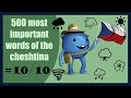 500 наиважнейших слов чештины #10