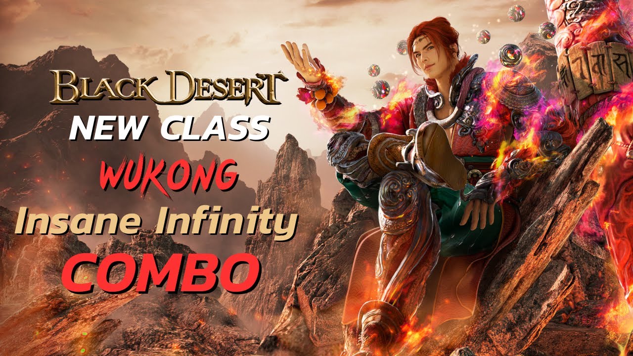 🔥 New Class “Wukong” Revealed! + Insane Infinity Combo | BDO 2025 Gameplay