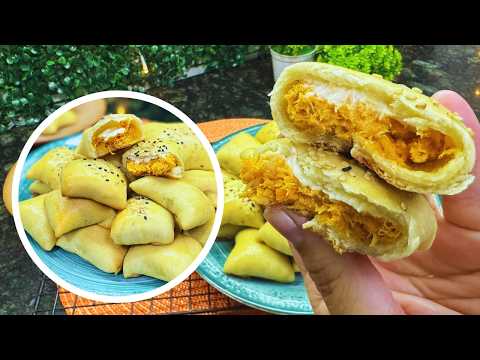 TRAVESSEIRINHO RECHEADO: O Salgado Mais Fácil e Fofinho que Você Já Viu!