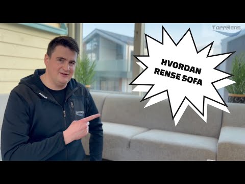 Video: Hvordan vasker du en sofa hjemme? Hvordan rengjøre en sofa uten striper?