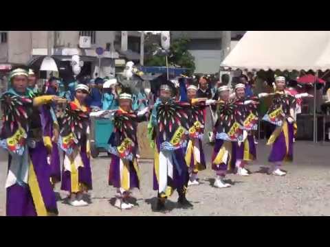 備前鳴子屋 銭形よさこい2013 交流広場 mususukunjp