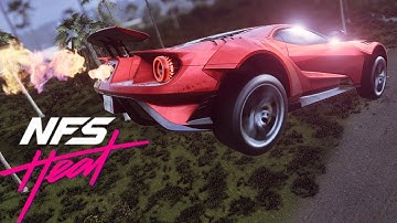 Need For Speed  Heat / FORD GT 17 Customization & BEST HANDLING GAMEPLAY (Nfs Heat Customization)