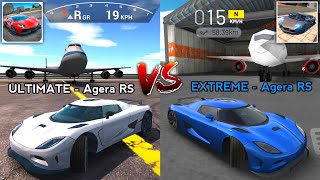 Ultimate Car Driving Simulator Agera vs Extreme Car Driving Simulator Agera Comparison. Who Win? screenshot 1
