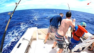 Fishing Under The Birds! Doubled Up Deep Sea Fishing in Hawaii