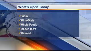 What's closed, open on Memorial Day?