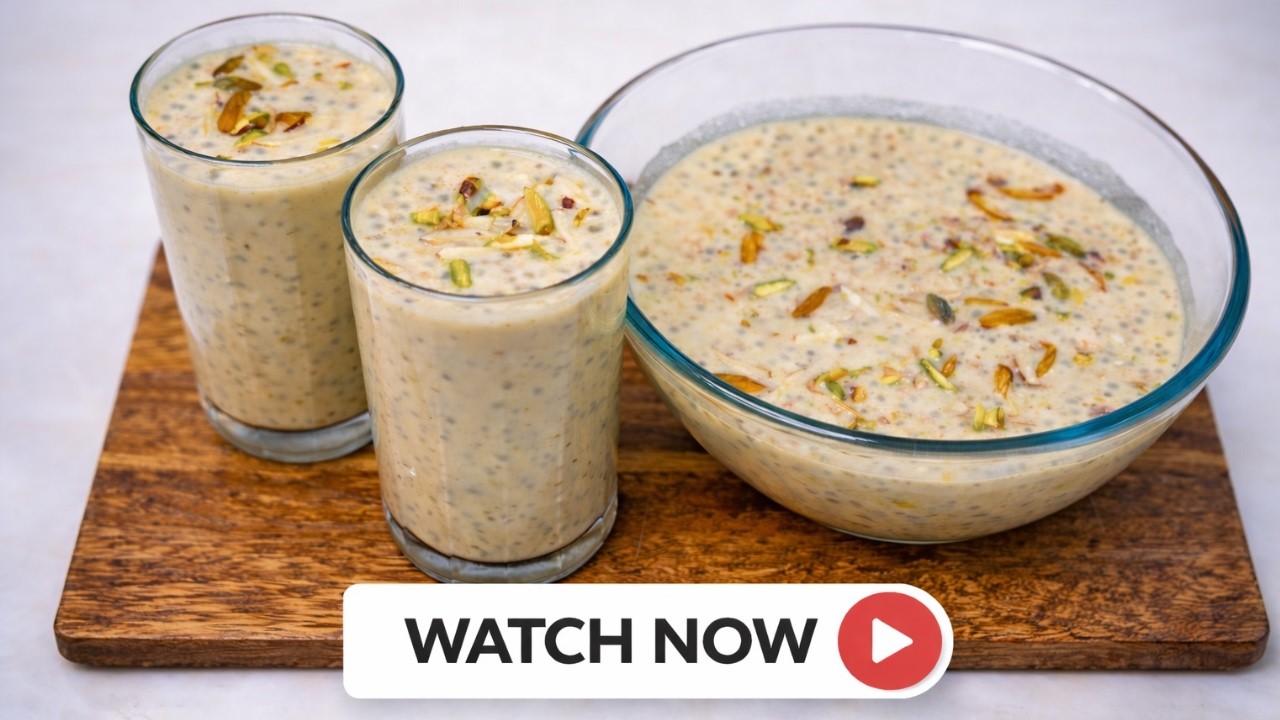 Ramadan Special Drink Recipe | Healthy Energy Drinks For Iftar | Summer Special Drinks Recipe