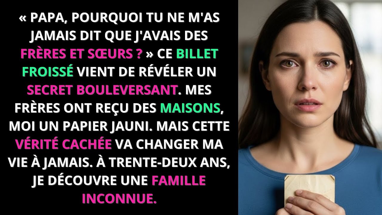 Ils ont reçu des maisons. Moi, un billet froissé — et la vérité