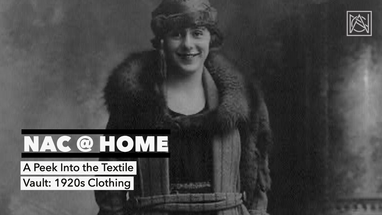 A Peek Into the Textile Vault: 1920s Clothing - YouTube