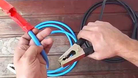 Como usar cabo de transferência de carga?